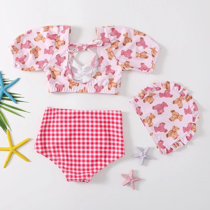 3Pcs Kids Clothes Girls Swimsuits S