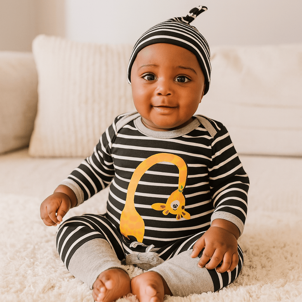 3PCS Newborn Baby Boy Outfit Set