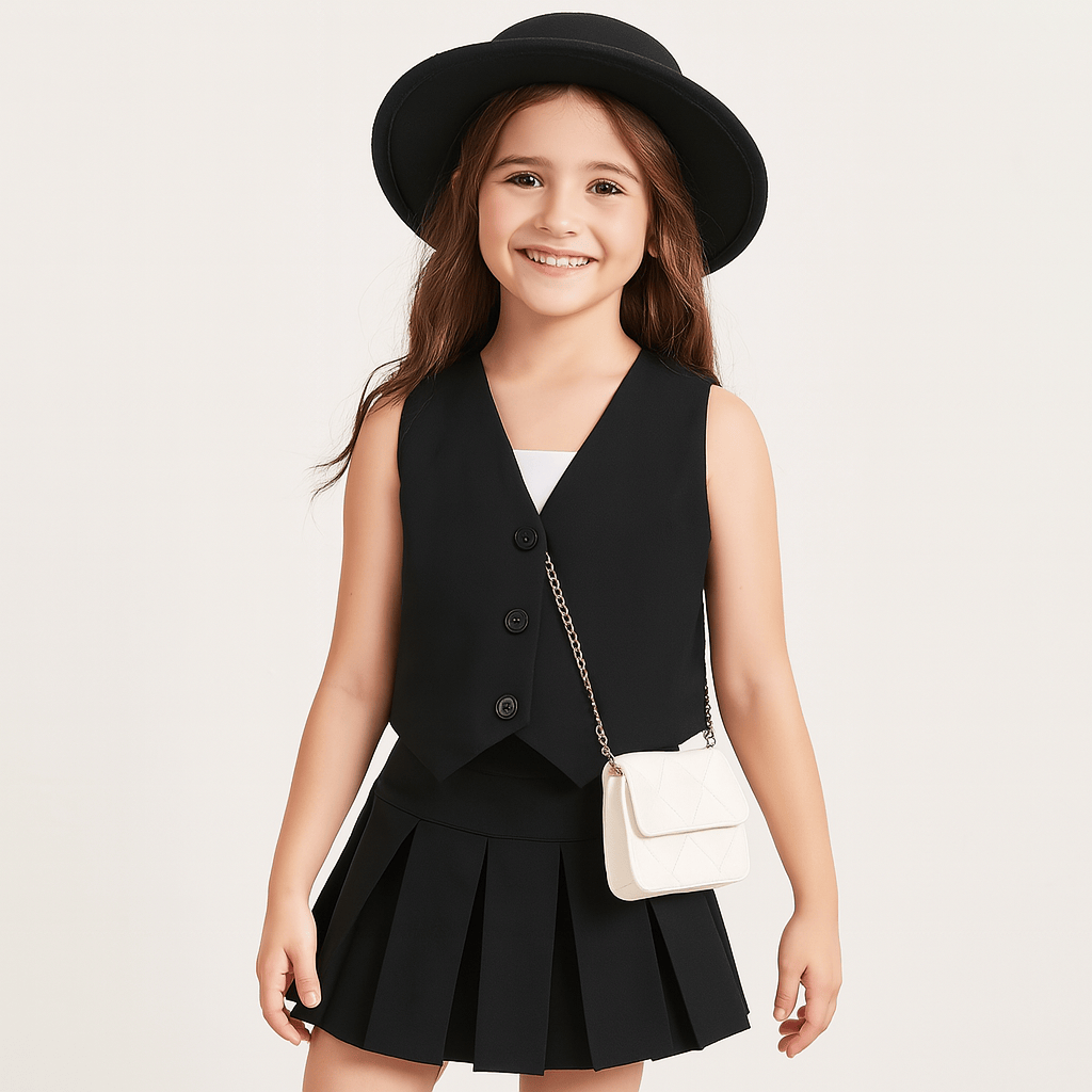 4-Piece Girl Summer Outfit Set