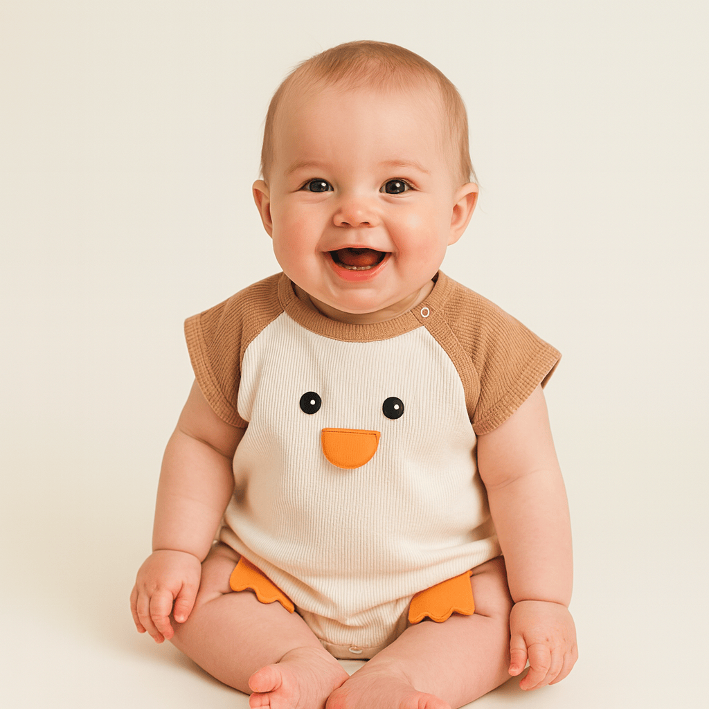 Adorable Chick Baby Bodysuit