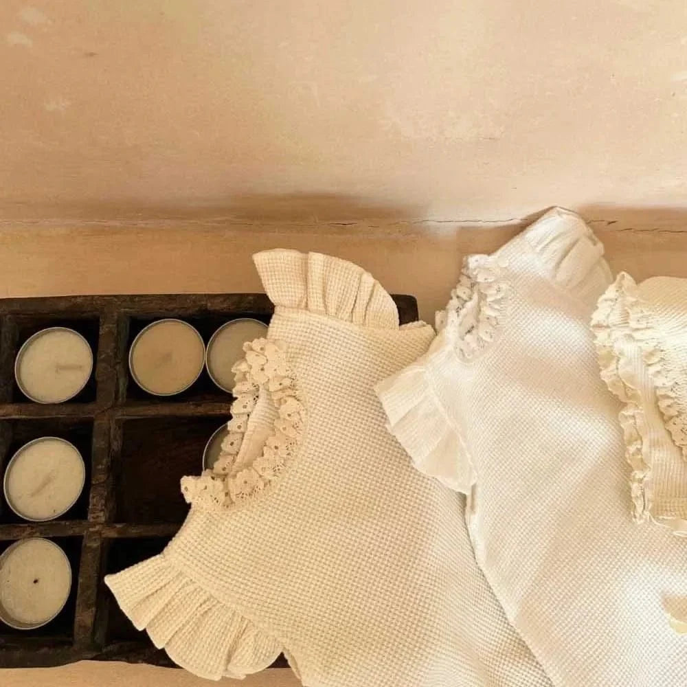 Baby Girl Summer Romper with Hat