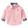 Pink / 3T Baby Kids Plaid Tops