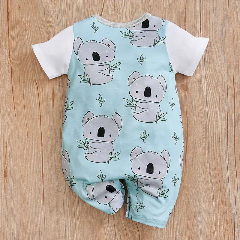 Baby Koala Print Romper