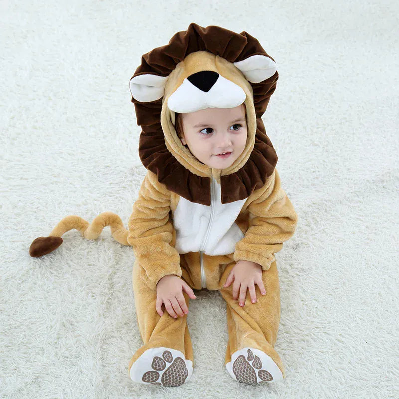 Baby Lion Costume Romper
