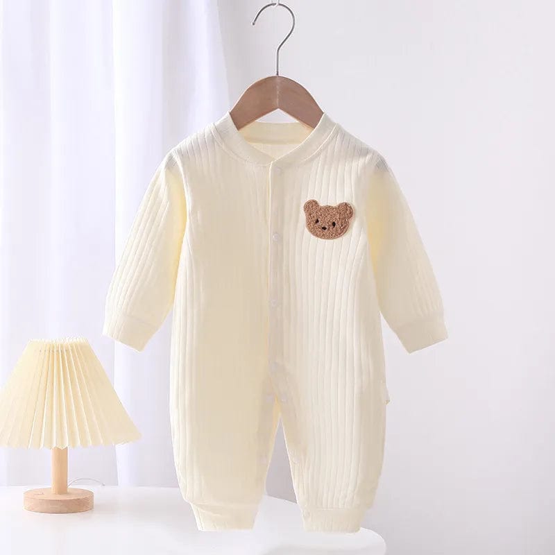 Baby Romper Solid Color