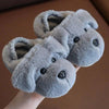 Grey / 14-15(insole 13.5cm) Baby Slippers