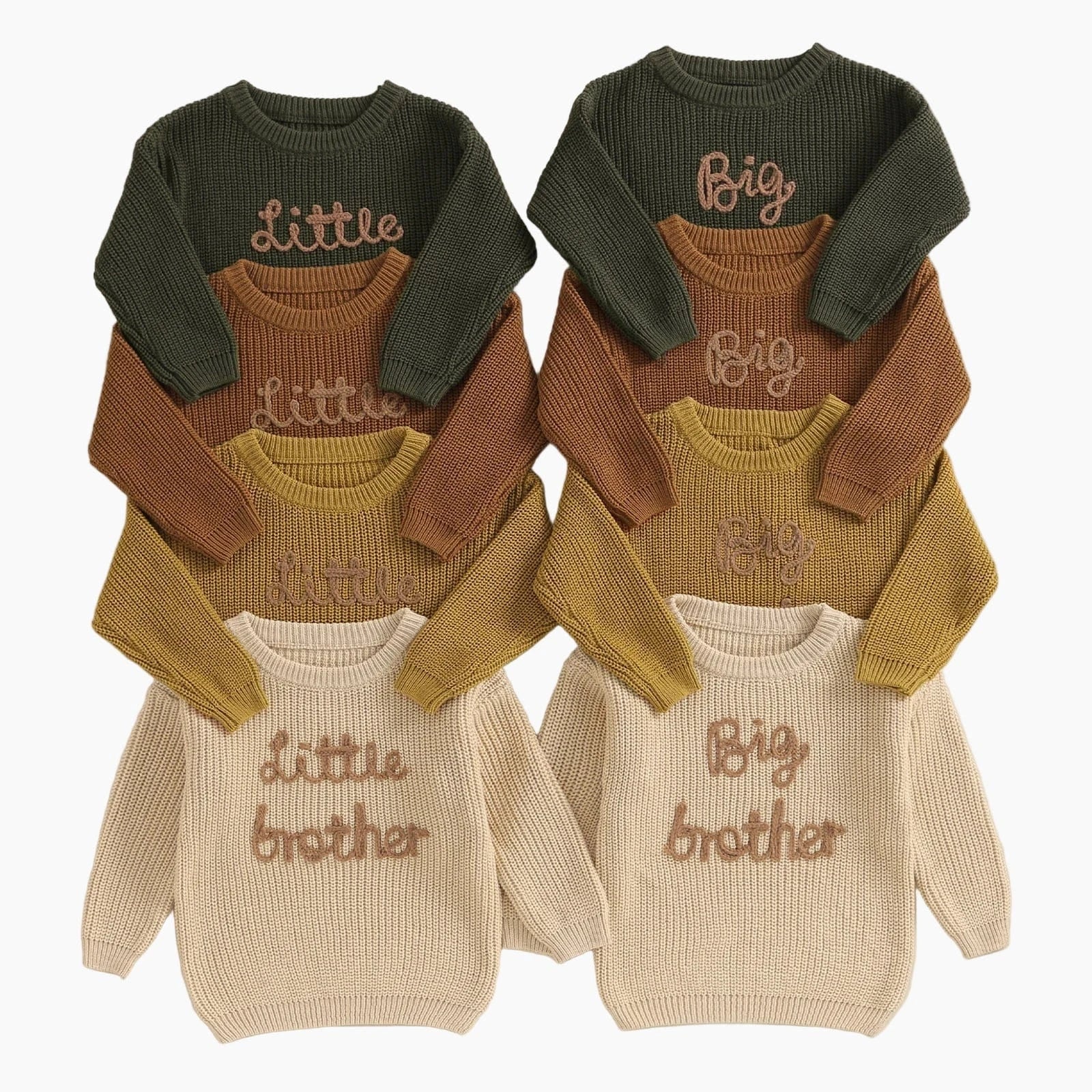 Big Brother Little Brother Matching Sweaters