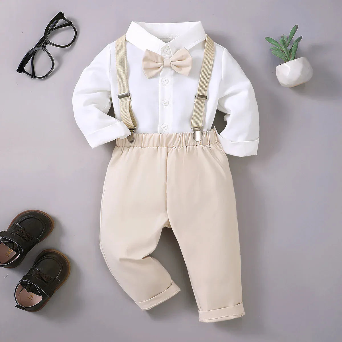 Set / 6-9M Boy Gentleman Outfit Set