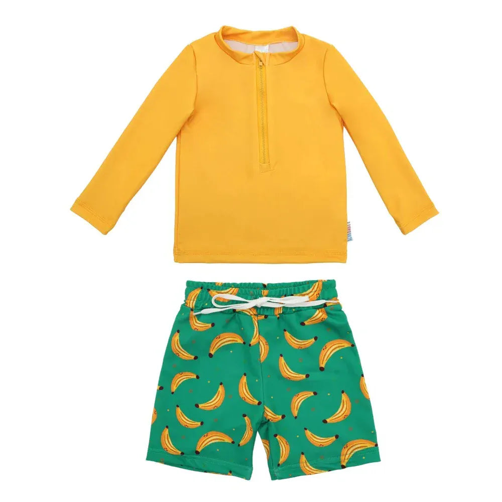 ST-R09 / 12-18M Boys Long Sleeve Rash Guard