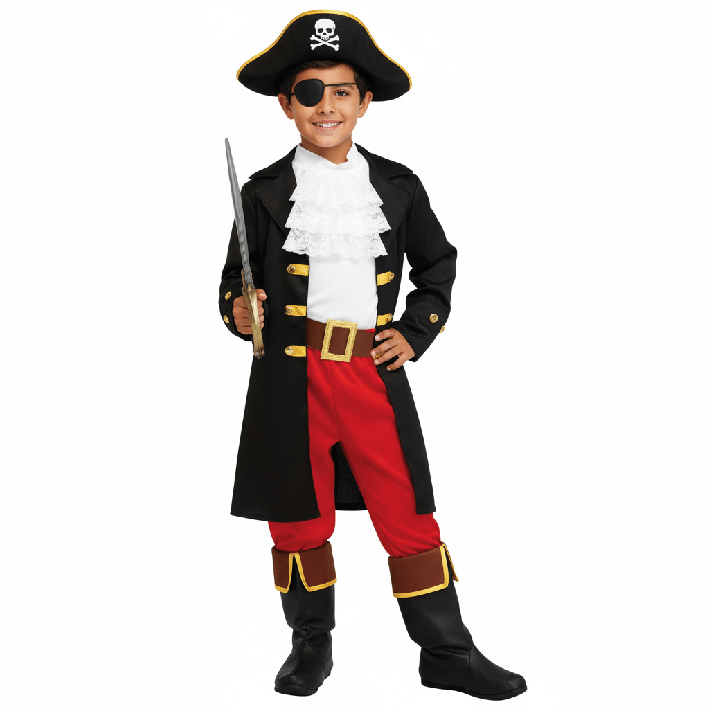 Boys' Pirate Costume Set