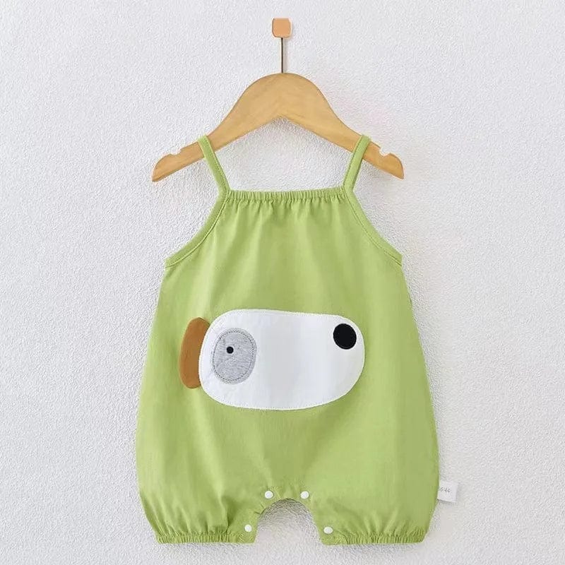 Boy's Clothing Cartoon Print  Summer Baby Romper