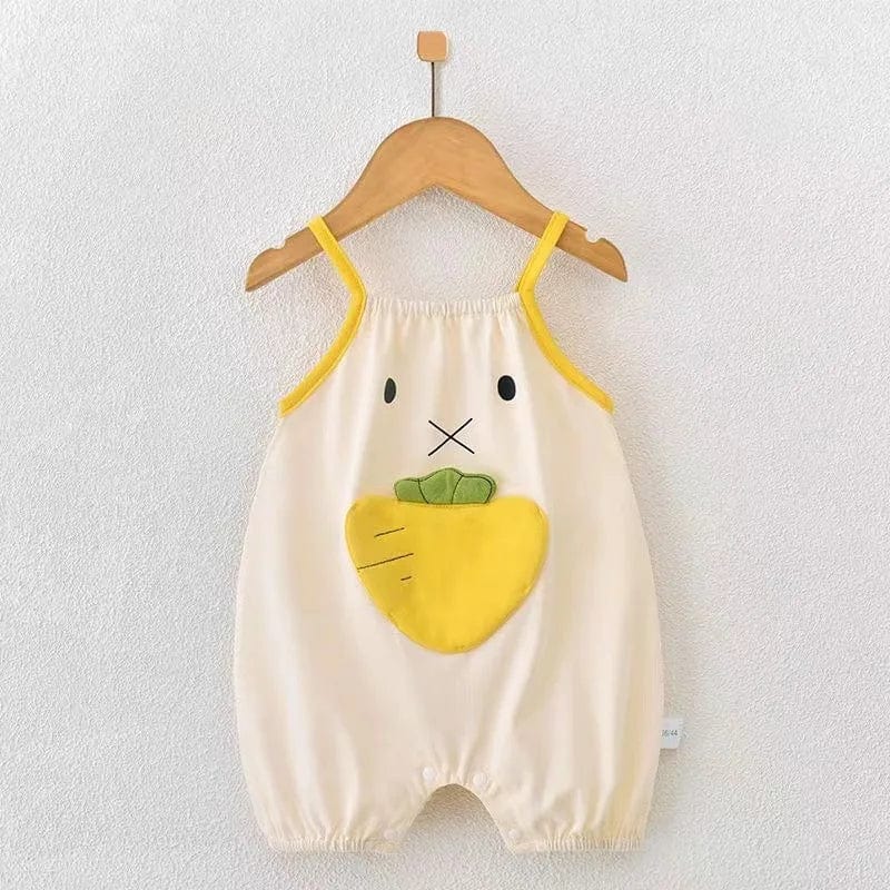 Boy's Clothing Cartoon Print  Summer Baby Romper