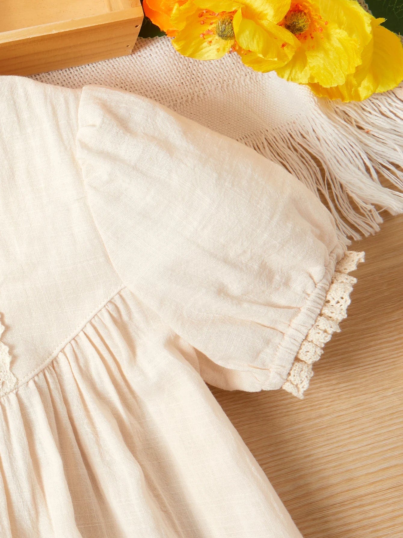 Casual Embroidered Floral Dress