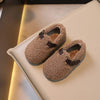 Khaki / 21-insole13.0cm Children Flat Shoes