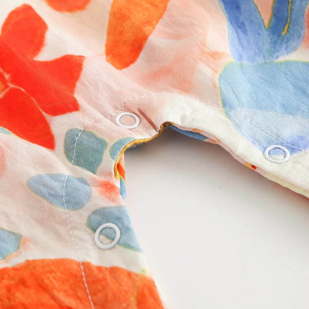 Colorful Floral Baby Rompers