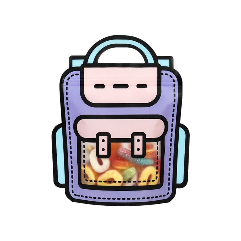 Creative School Bags Shape Cookie