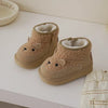 khaki / 18-insole13.7cm Cute Ankle Boots
