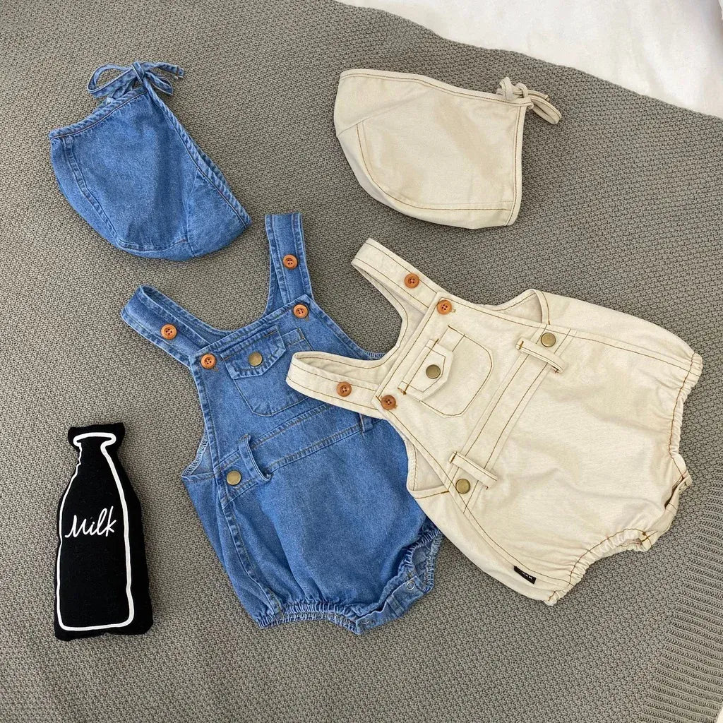 Denim Sling Romper I