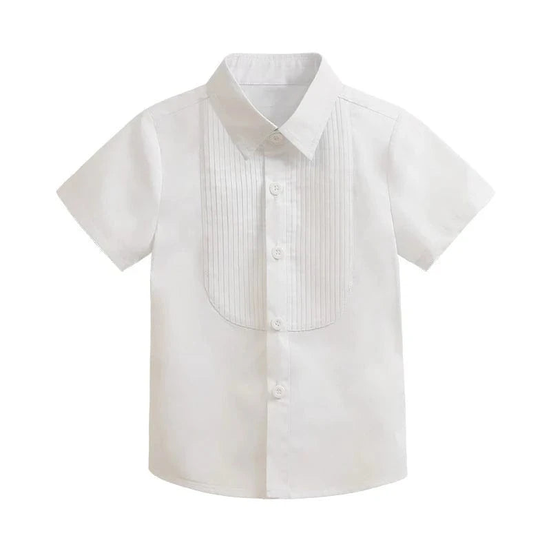 Elegant Pink Baby Tuxedo Baptism and Party Outfit