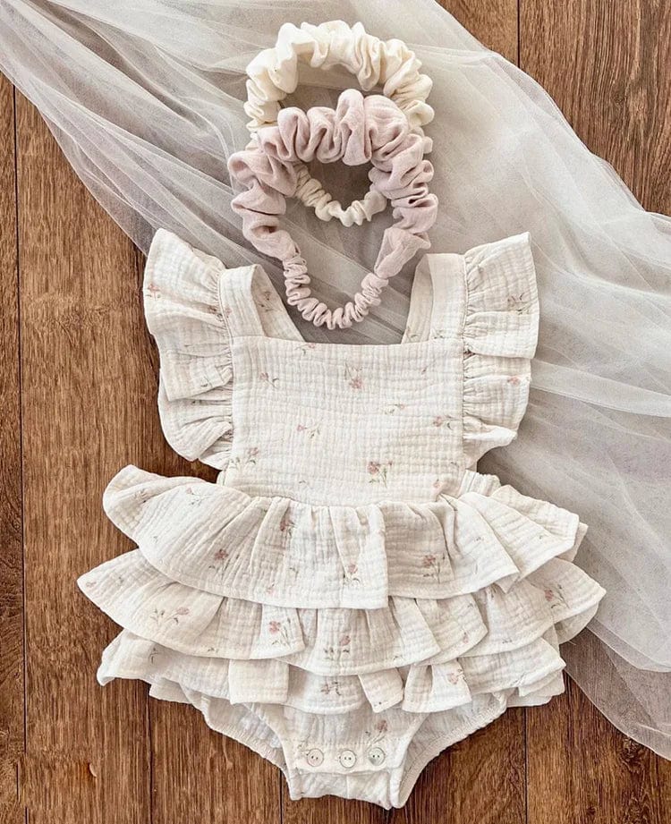 Floral Criss-Cross Romper