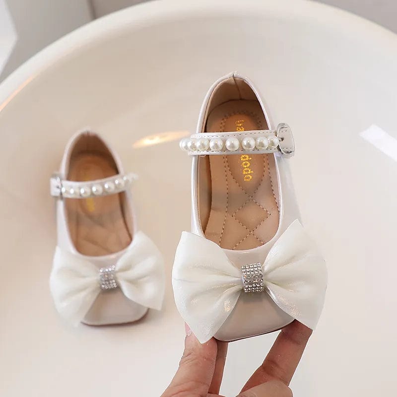 White / 21 Flower Wedding Shoes