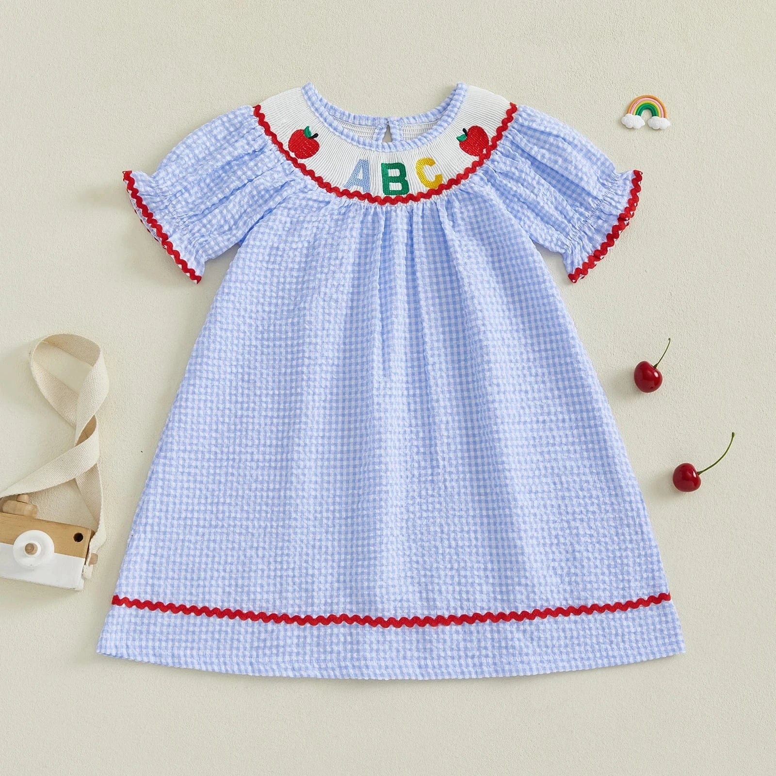 Girl Embroidered Summer Dress