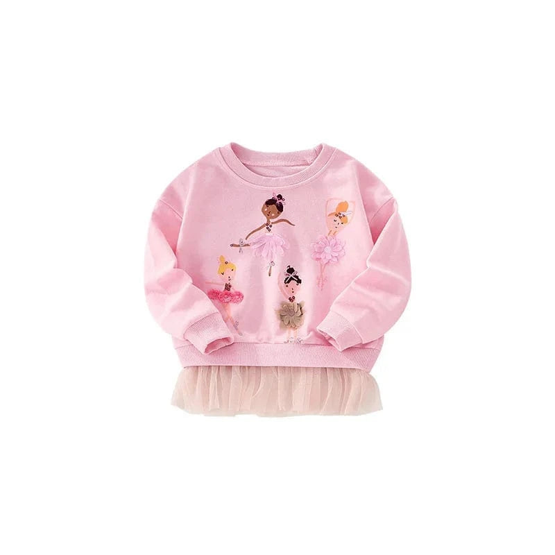 Girl Fairy Ballerina Sweatshirt
