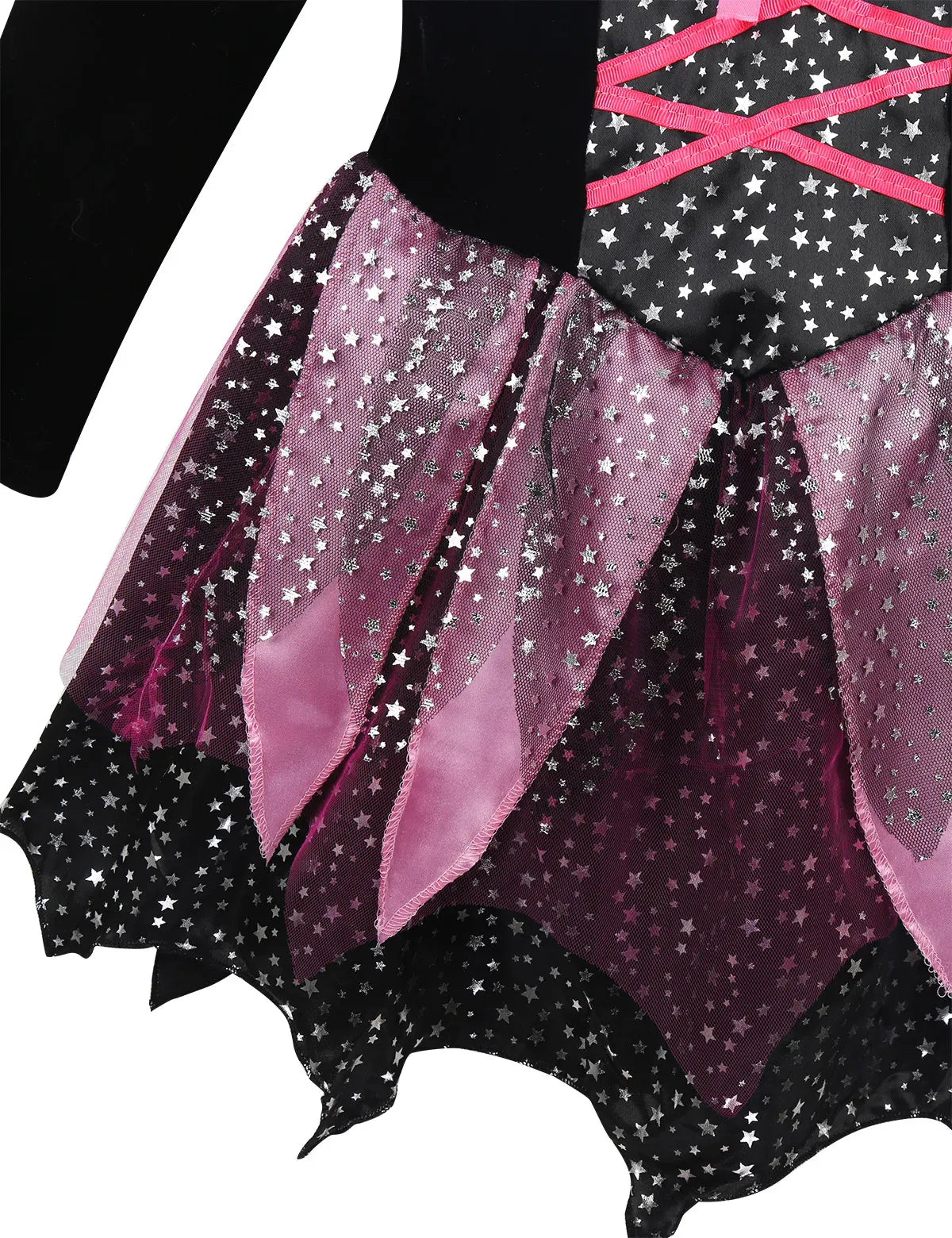 Girl's Glitter Witch Costume