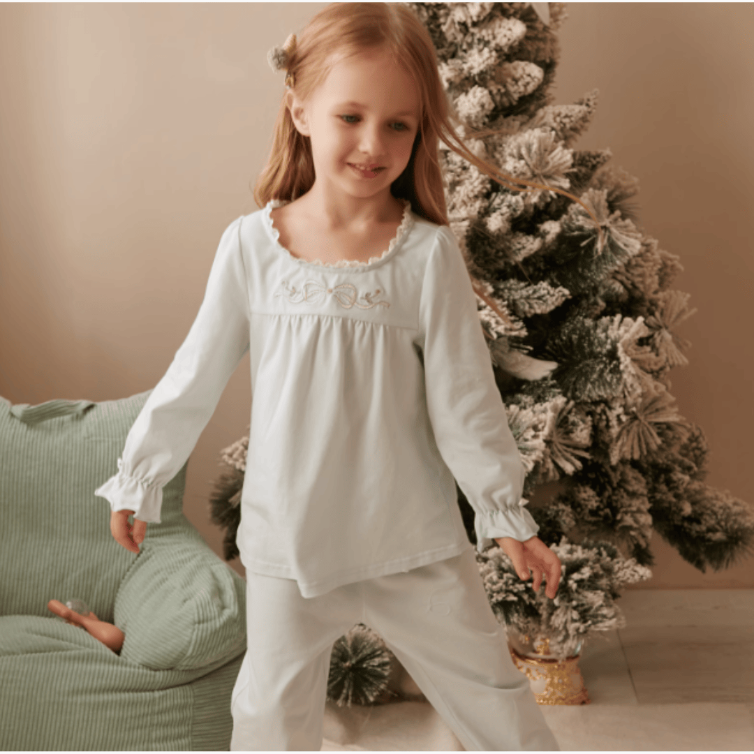 Light Blue / 18-24M Girls Comfy Loungewear Set