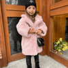 Girl&#39;s Clothing Girls Faux Fur Coat