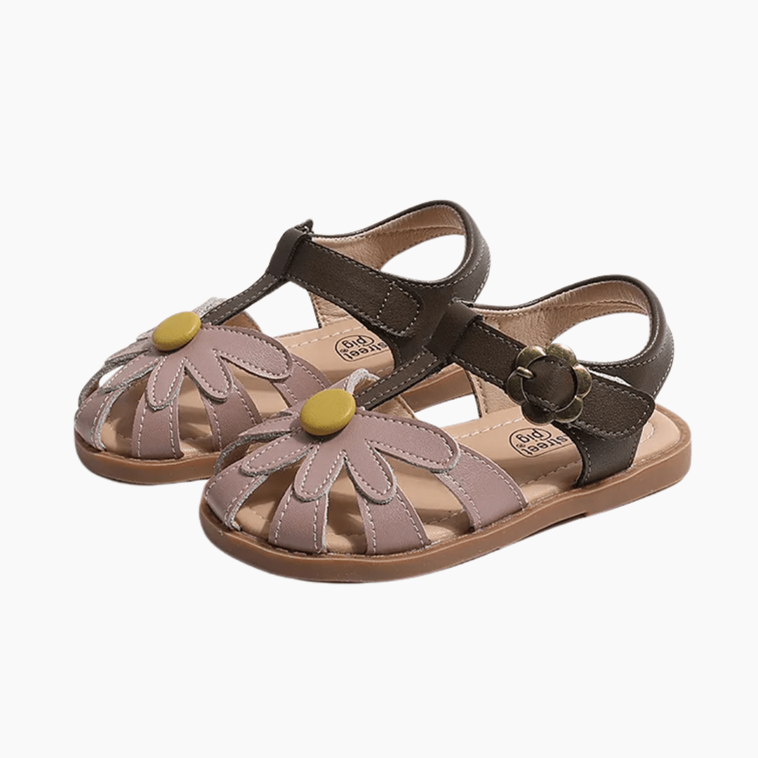 Girls Flower Sandals