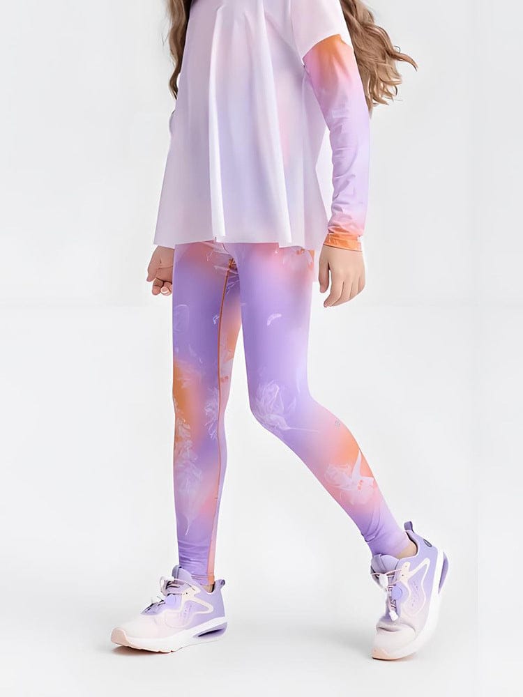 Girls Summer Cooling Yoga Leggings