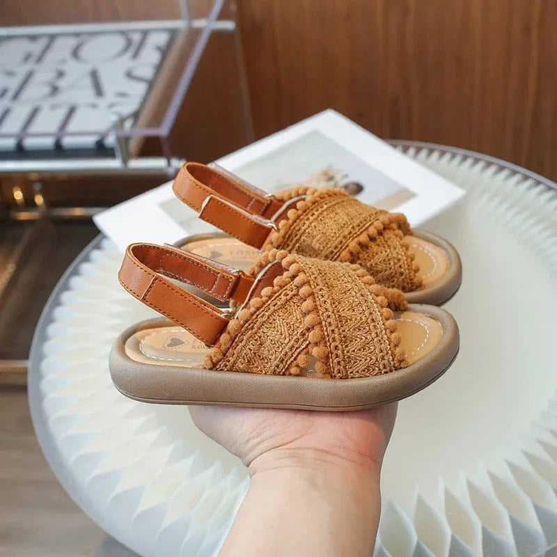 Girls Summer Ethnic Style Sandals