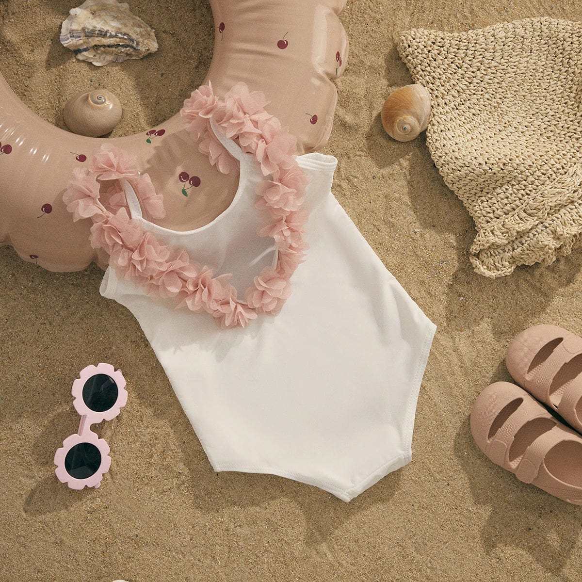 Girls Swimsuit Floarl