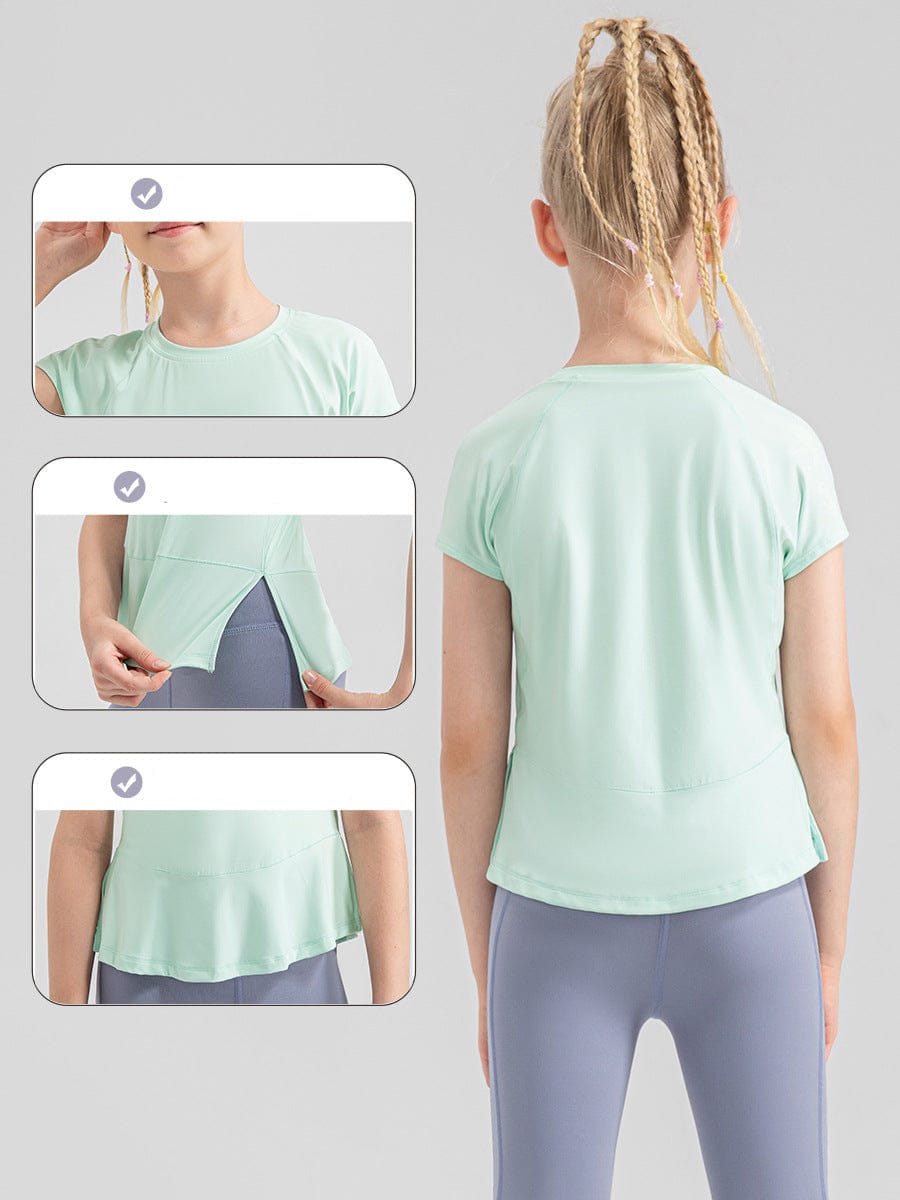 Girls' Ultra Light Breathable Sports Tee
