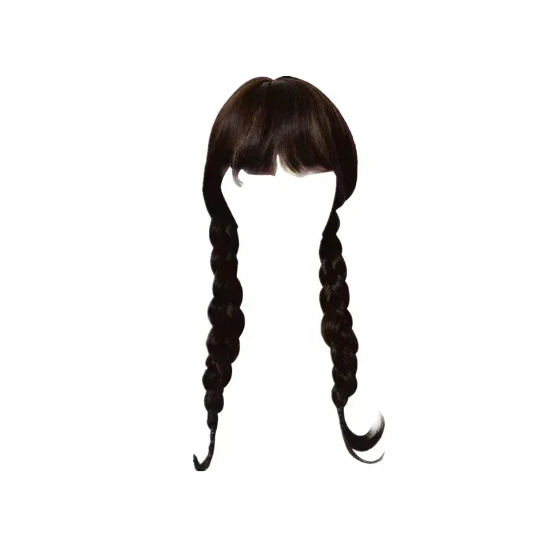 Gothic-Inspired Black Dress Costume for Girls