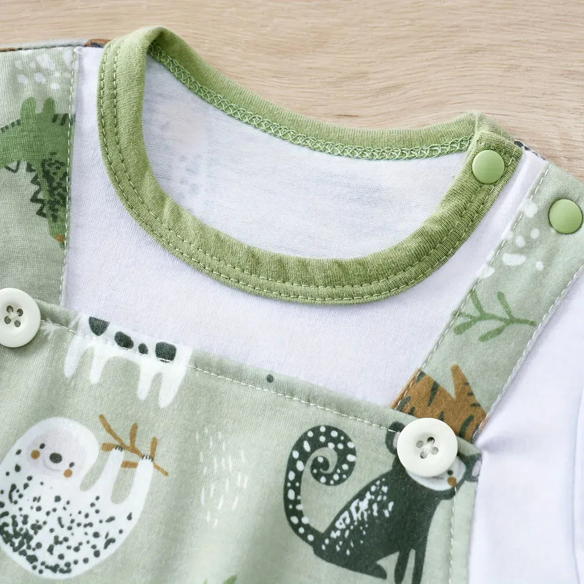 Infant Jungle Animal Romper