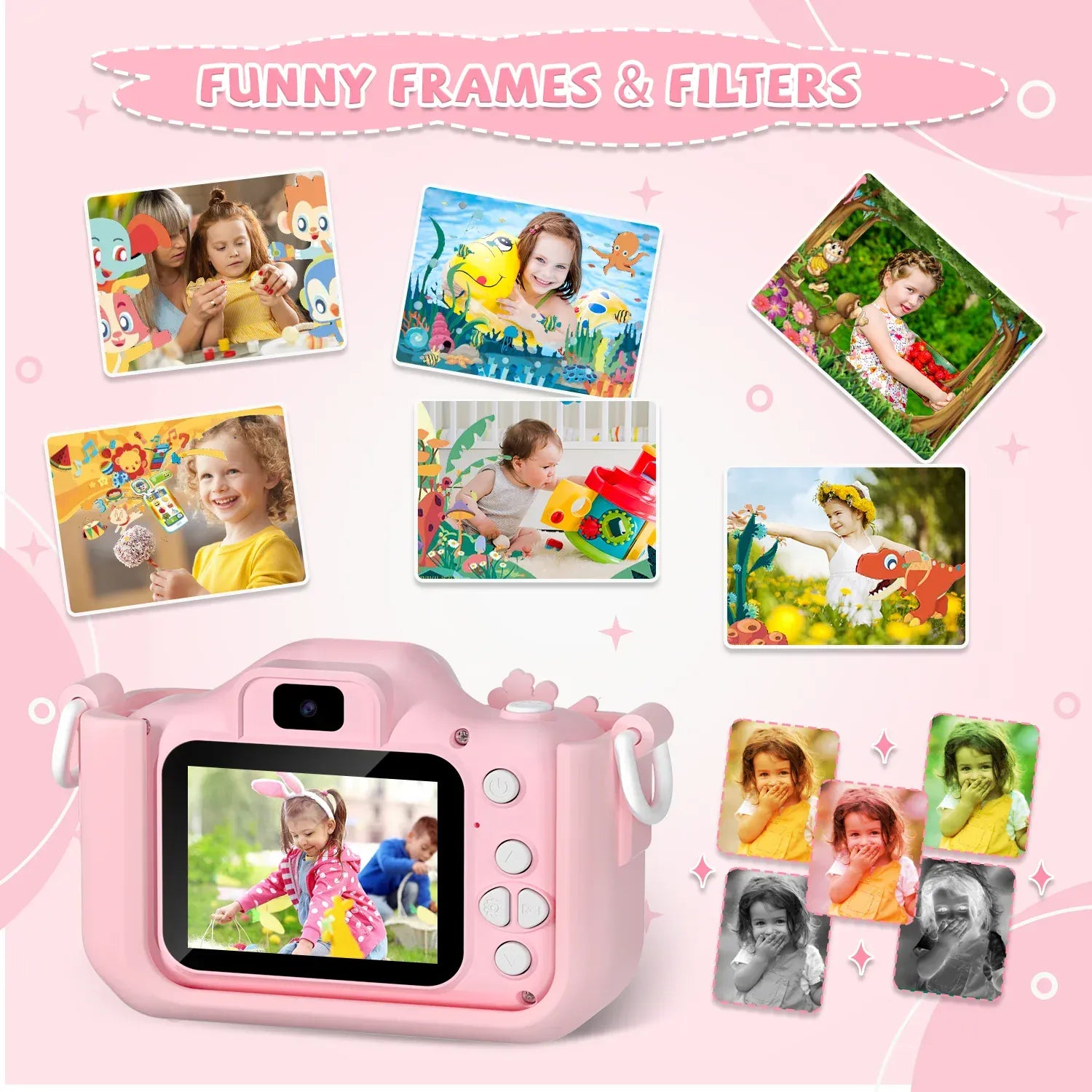 Kids HD Camera with 1080P Video