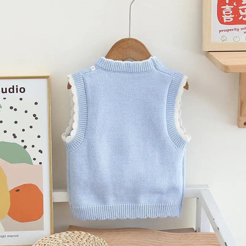 Kitty Cuddle Knit Vest