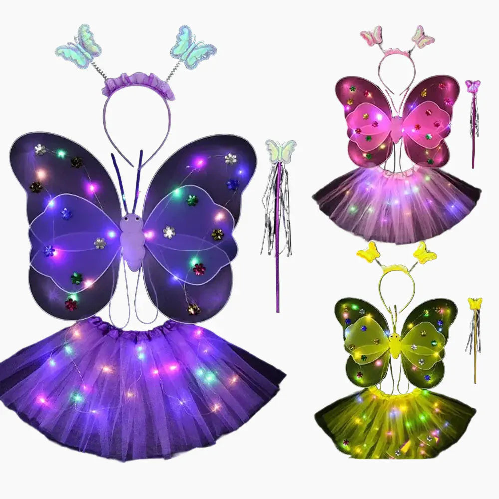 LED Fairy Costume Set for Girls