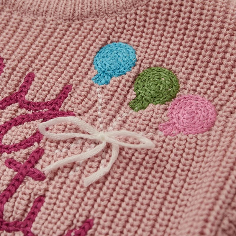 Little Baby Girls Knitting Sweater