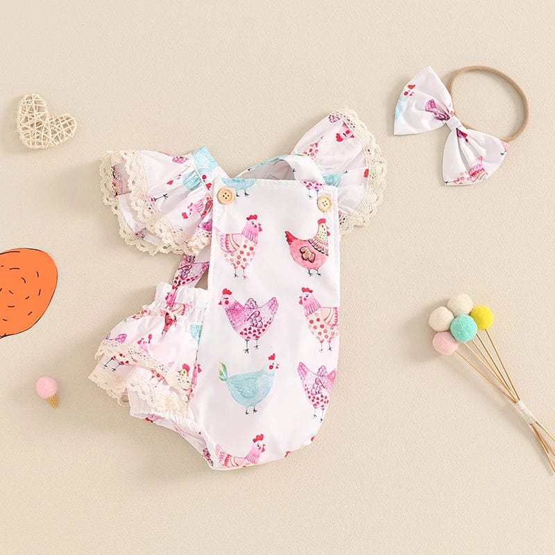 Lovely Baby Girls Summer Romper