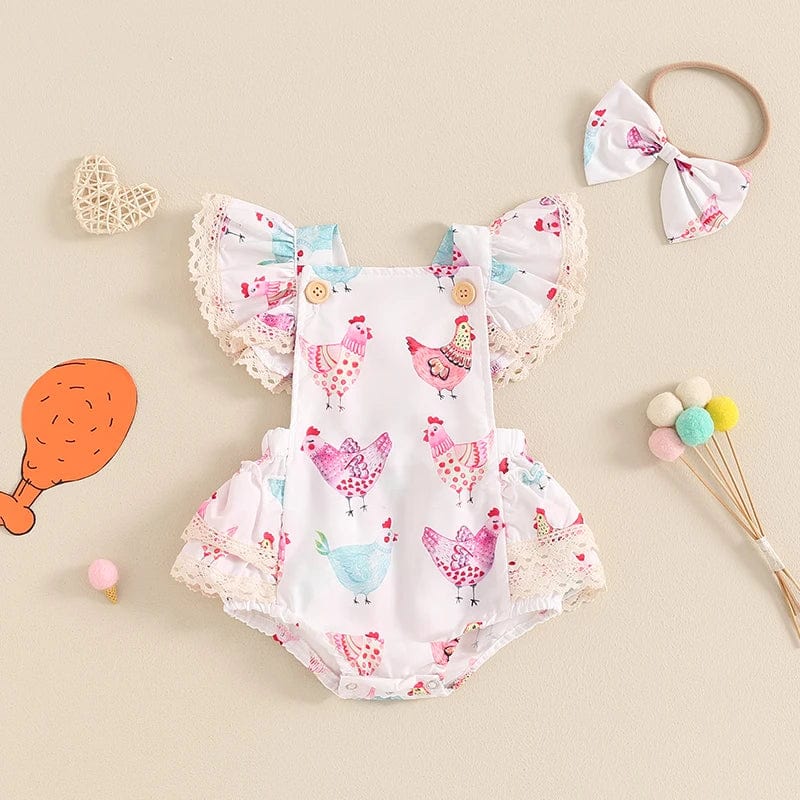 3M Lovely Baby Girls Summer Romper
