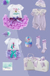 73码 / 美人鱼（C组合）套装礼盒 Mermaid Baby Gift Set