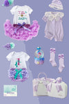 59码 / 美人鱼（B组合）套装礼盒 Mermaid Baby Gift Set