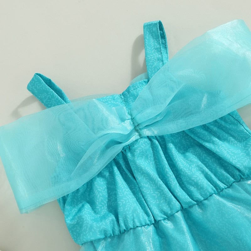 Off Shoulder Tulle Romper