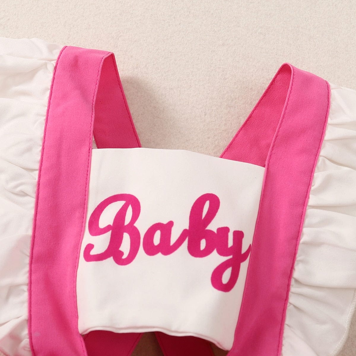 Pink Baby Romper Dress with Headband