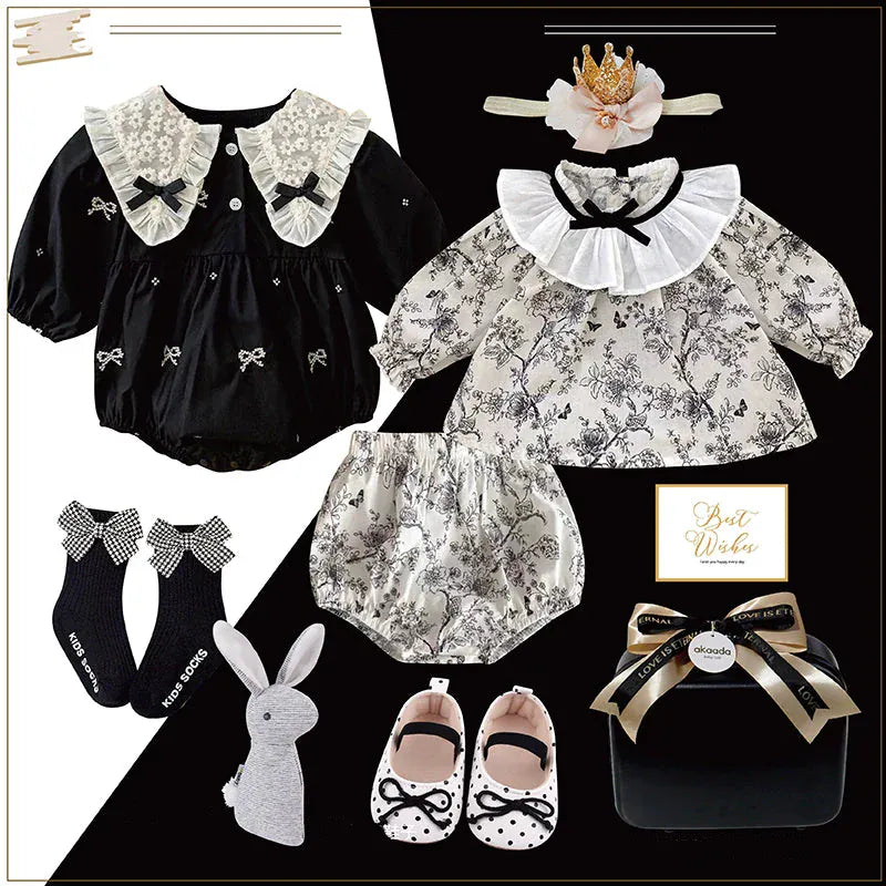 Polka Dot Princess Baby Gift Set