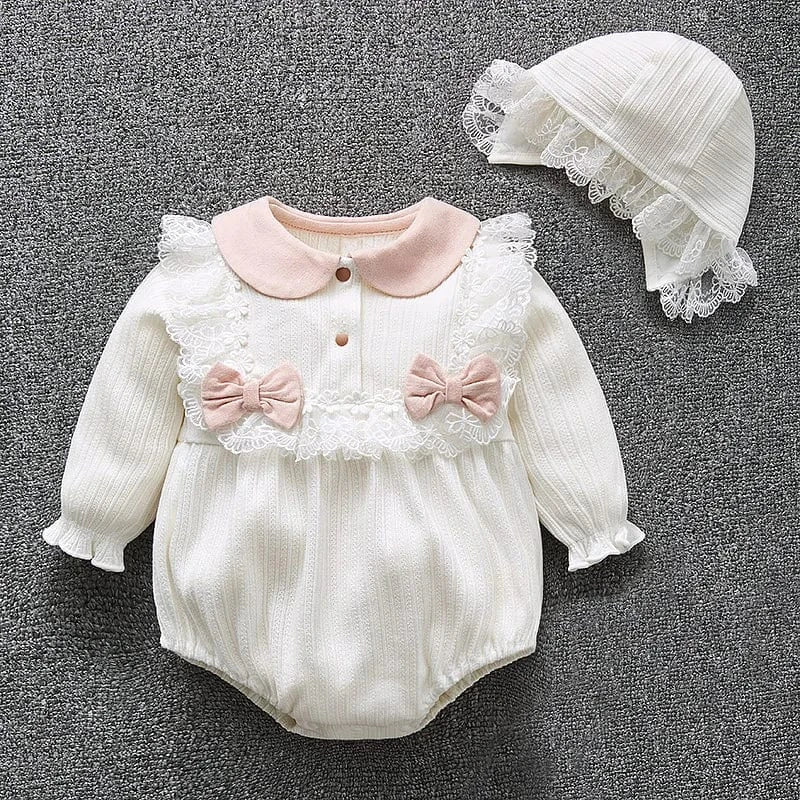 Girl's Clothing Princess Lace Baby Girl Romper