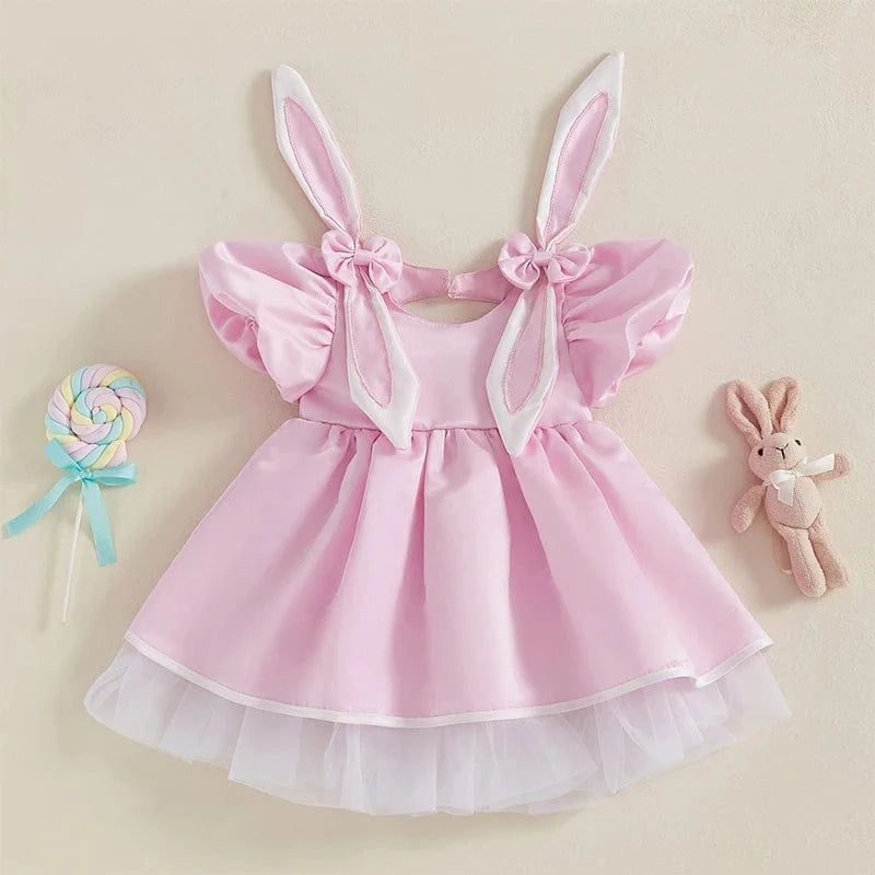 12-18M Puff Sleeve Princess Dress